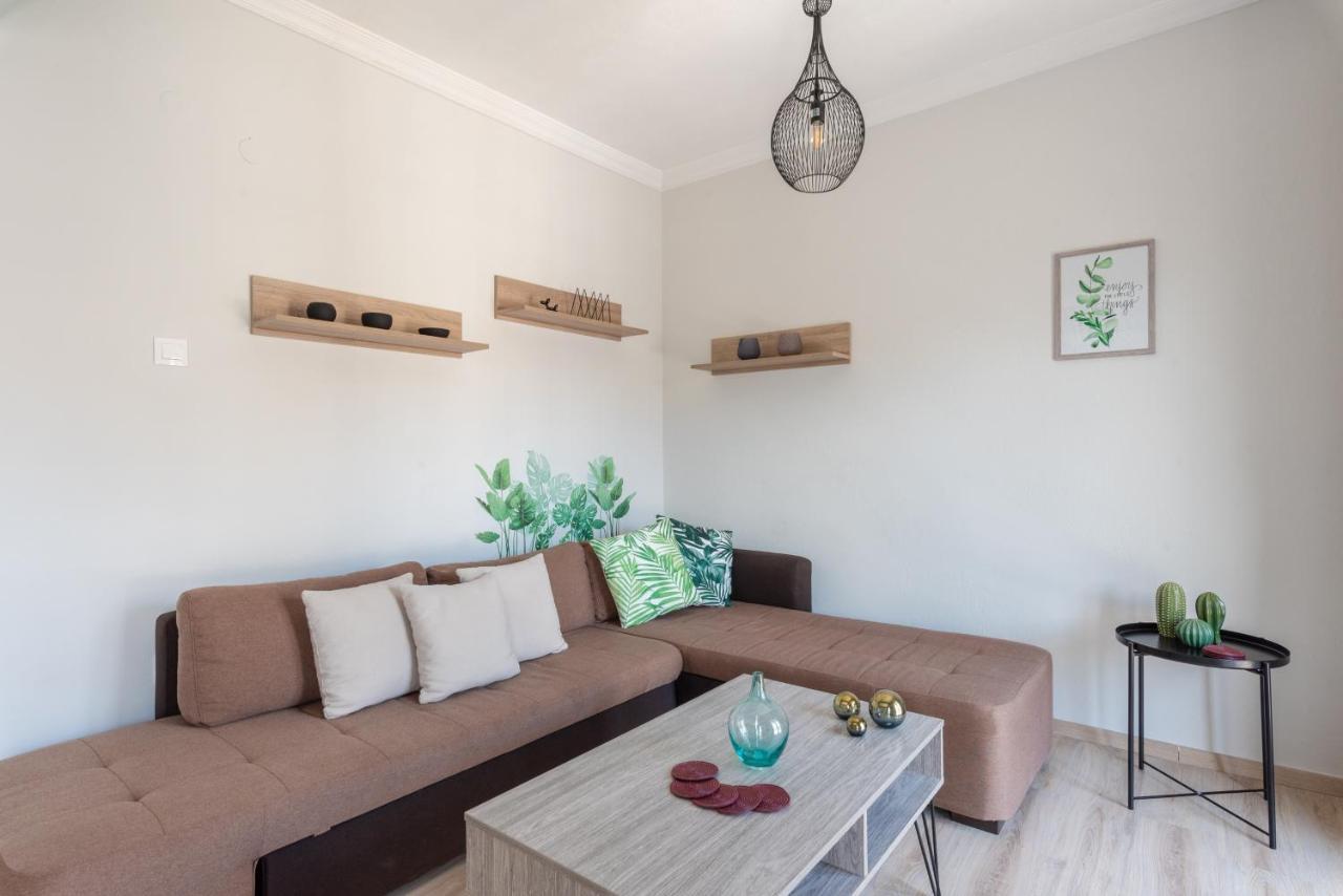 Chung cư 90 m² 2 phòng ngủ, 1 phòng tắm riêng ở Quận Vadaris-Dikastiria Thessaloníki Ngoại thất bức ảnh